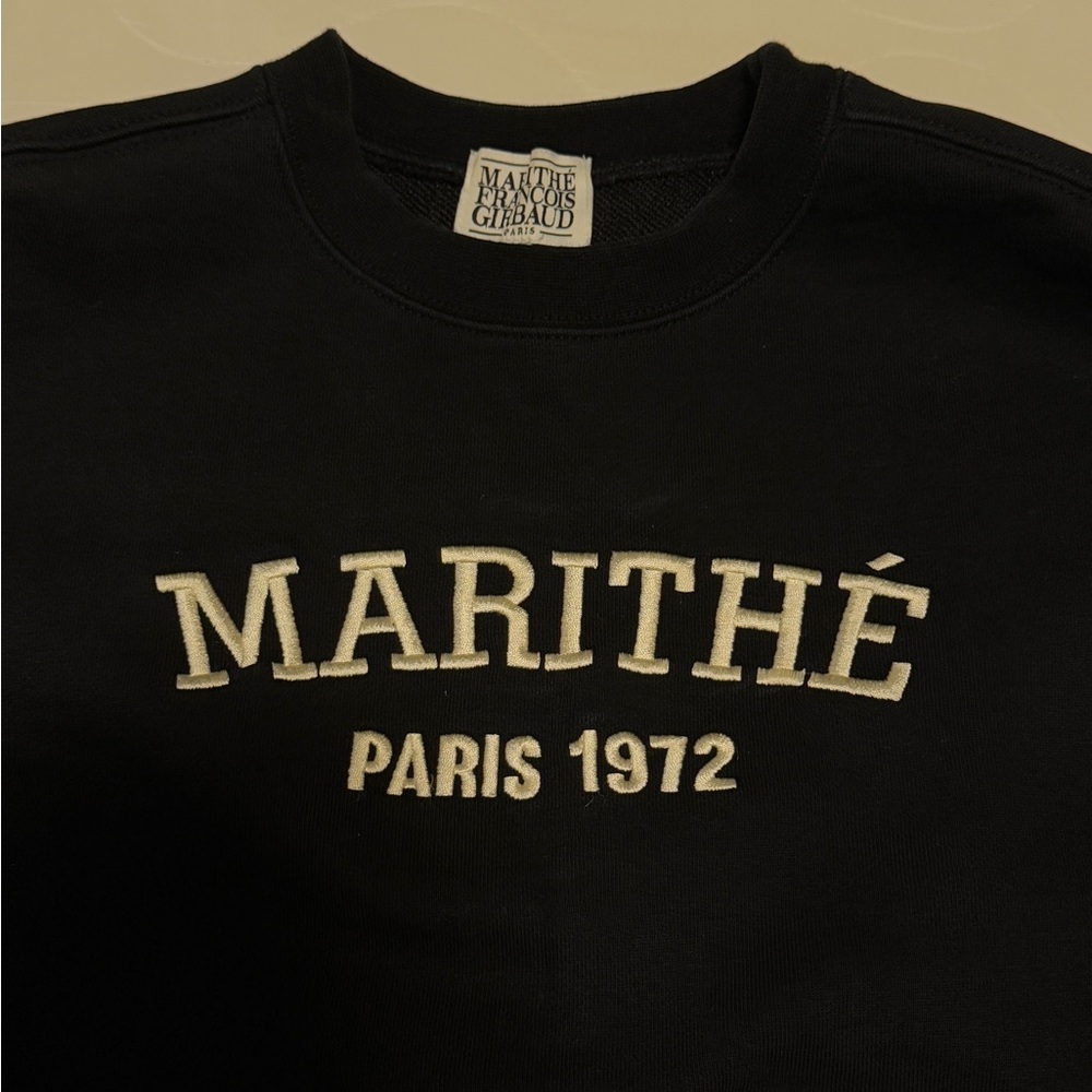marithe francois girbaud sweatshirt
